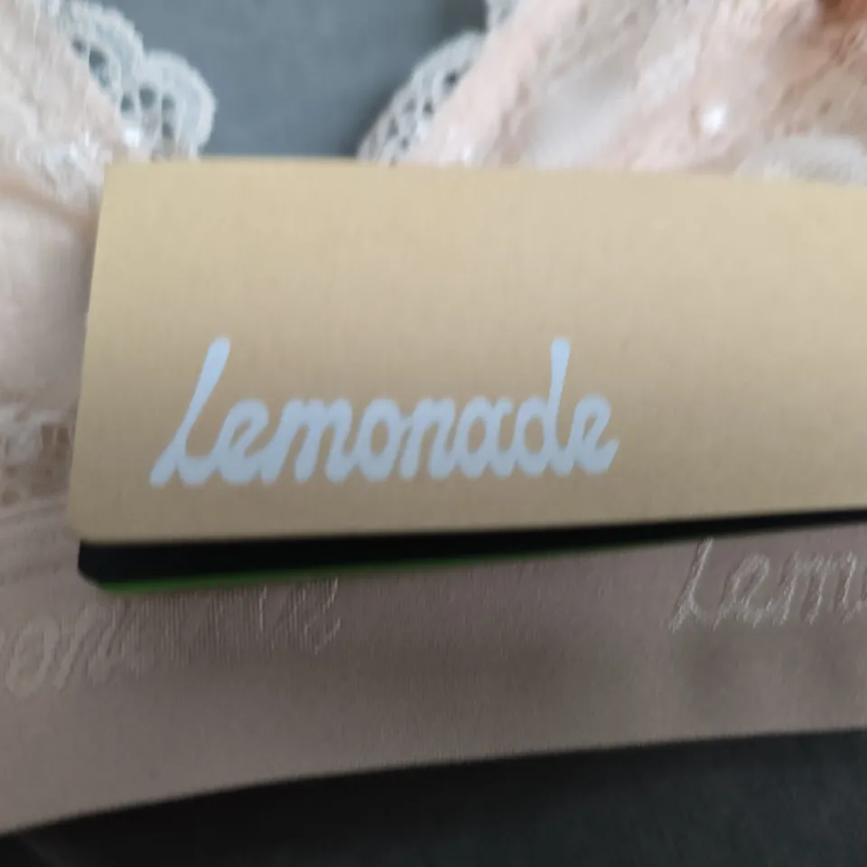 LEMONADE ELLEN LACE SKIN TONE BRALETTE – TOASTED ALMOND -SIZE 42B-D