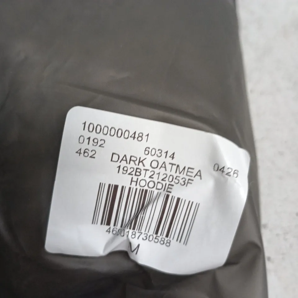 FEAR OF GOD ESSENTIALS HOODIE – DARK OATMEAL – UK SIZE M