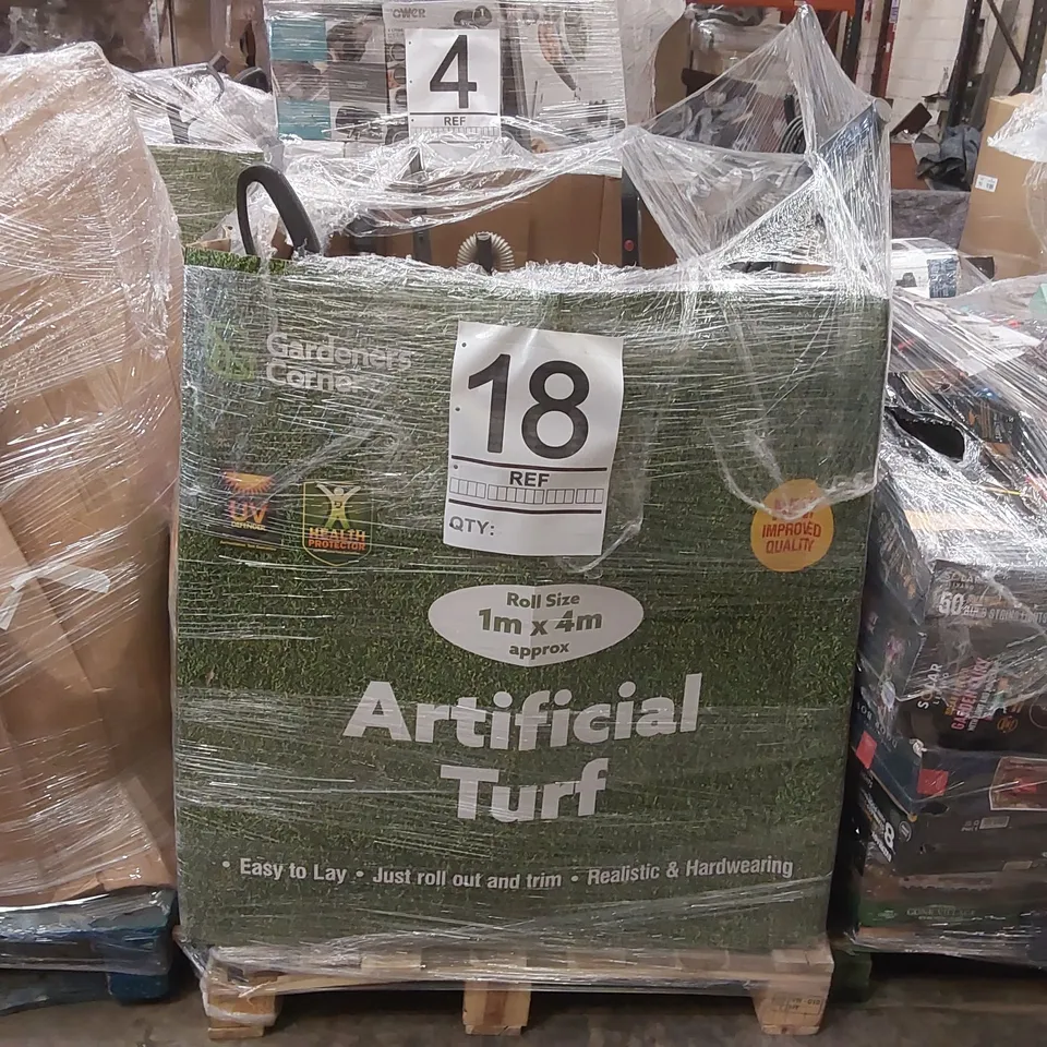 PALLET CONTAINING A LARGE ASSORTMENT OF UNCHECKED VACUUM CLEANERS ECT