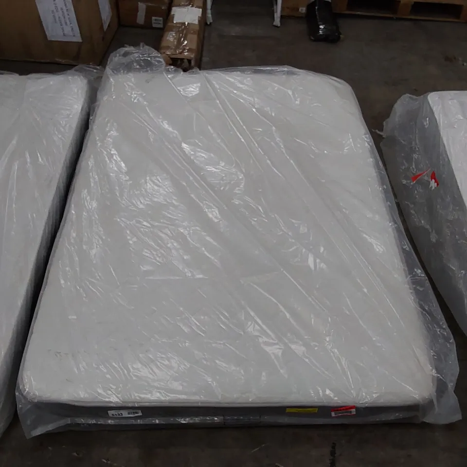 QUALITY BAGGED 4'6" DOUBLE ARDOCH MEMORY FOAM OPEN COIL MATTRESS