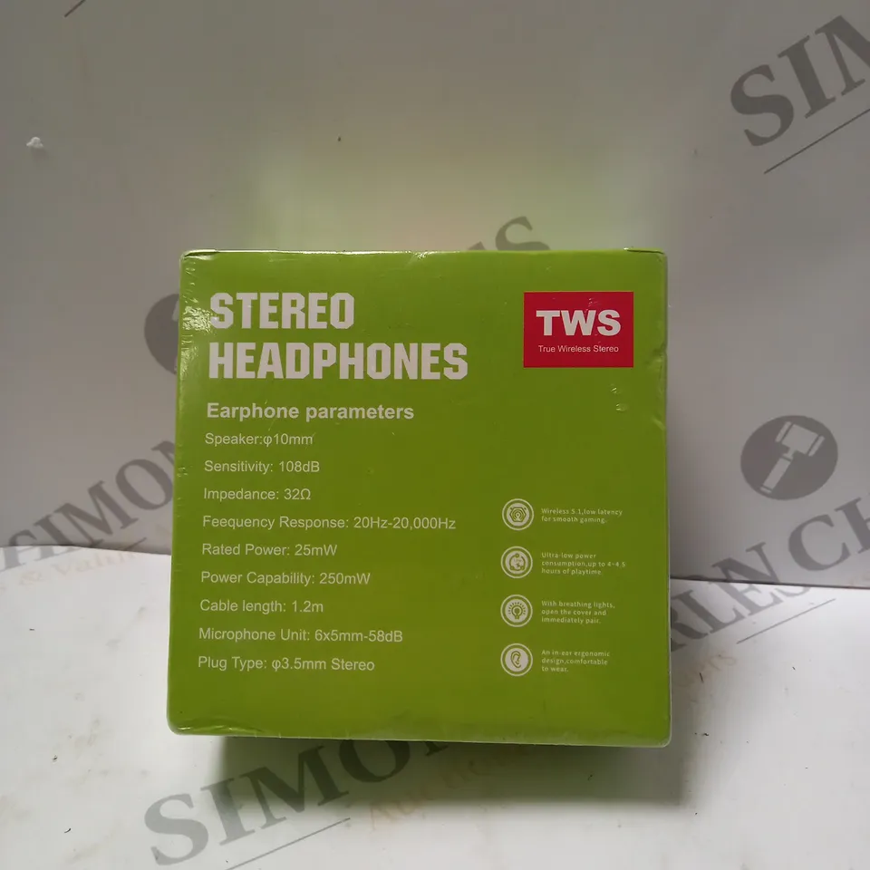 SEALED BOXED TWS STEREO HEADPHONES