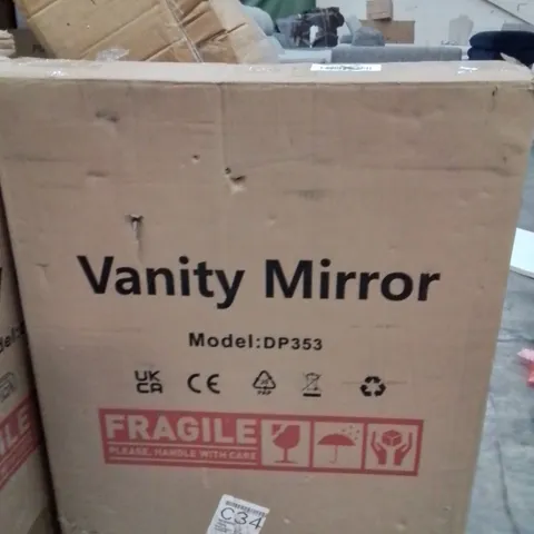 BOXED VANITY MIRROR 