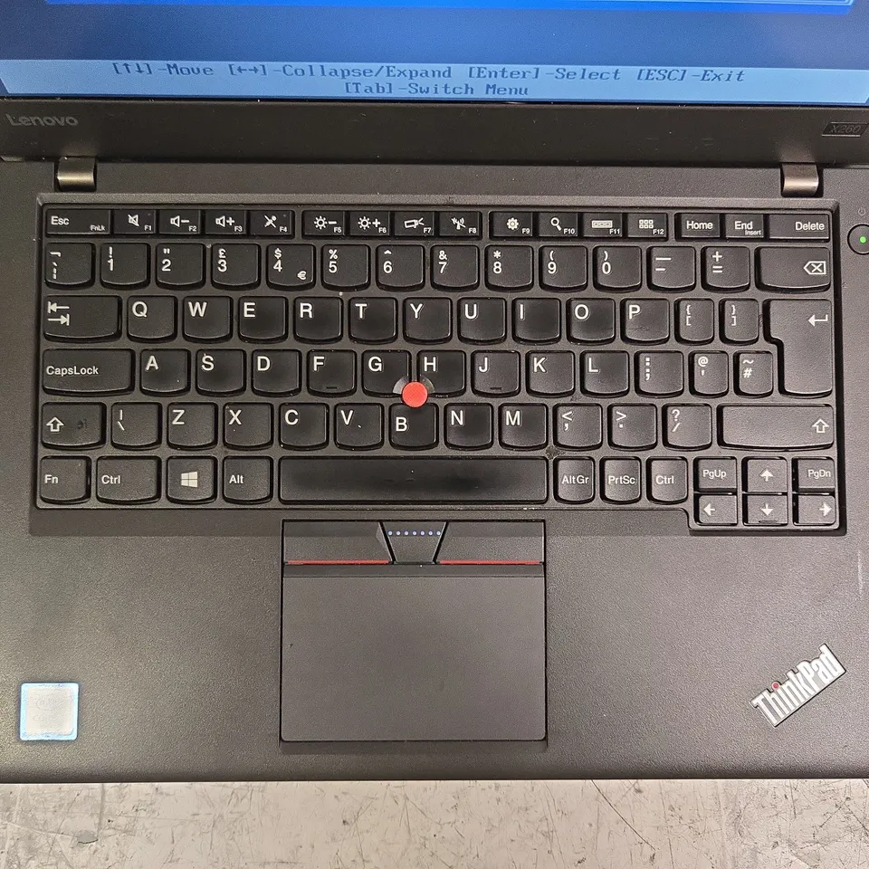 LENOVO X260 THINKPAD LAPTOP IN BLACK