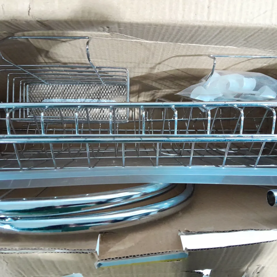 BOXED 2 LAYER DISH DRAINER 