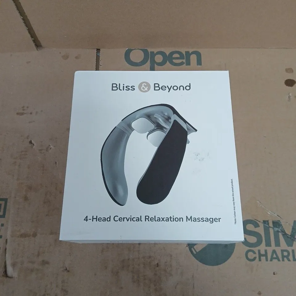 BLISS & BEYOND 4-HEAD CERVICAL MASSAGER