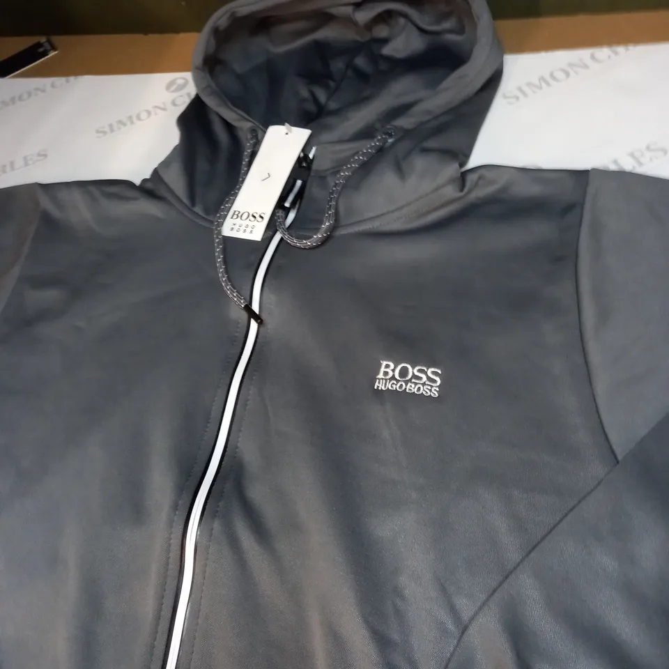 HUGO BOSS ZIPPED TRACKSUIT JACKET SIZE L