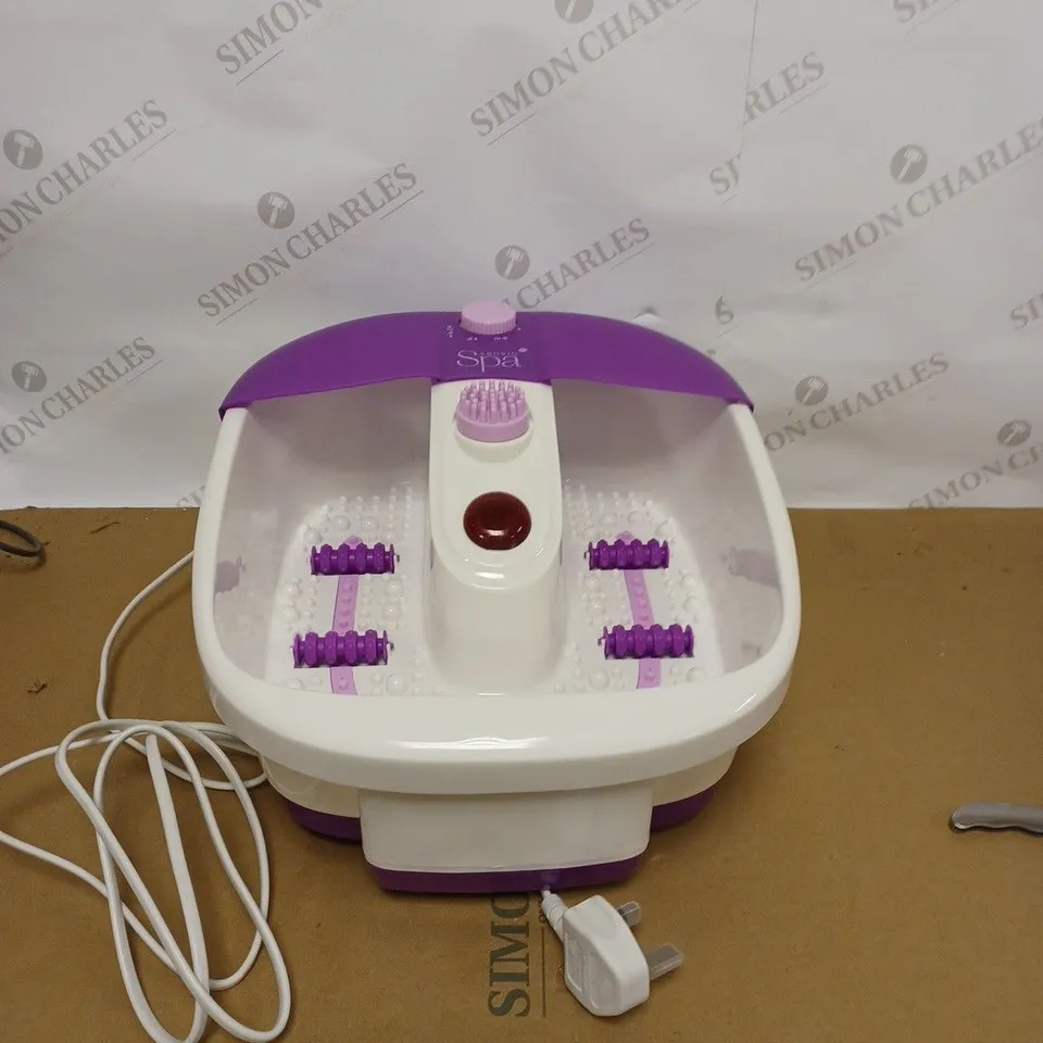 SENSIO FOOT SPA MASSAGER PEDICURE BATH