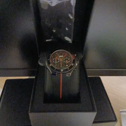 FALCON BLACK WRISTWATCH – MODEL VAD122 (BOXED)
