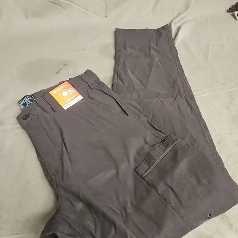 MOUNTAIN WAREHOUSE TREK STRETCH TROUSERS - JET BLACK, REGULAR (WOMEN, 32W X 32L)