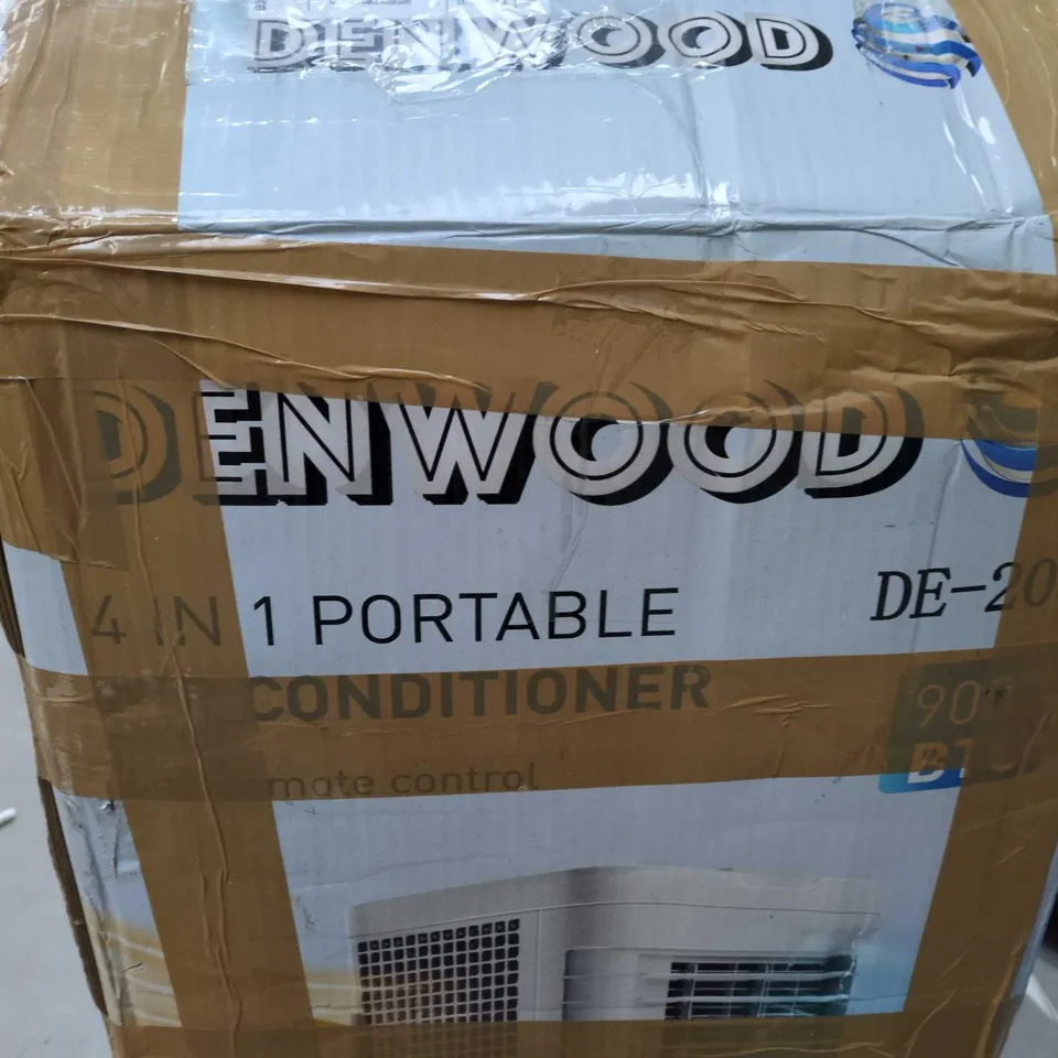 DENWOOD PORTABLE AIR CONDITIONER DE-2033