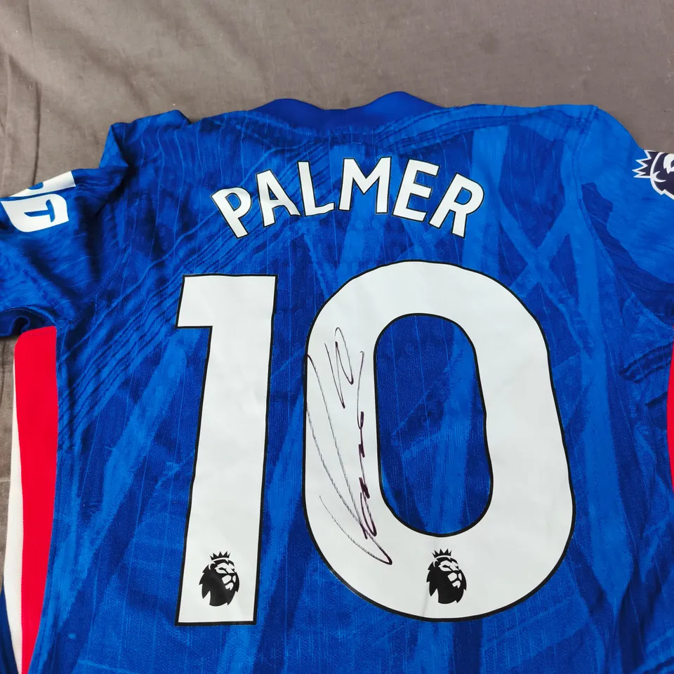 CHELSEA FC NIKE FOOTBALL SHIRT – PALMER 10 - SIGNED - SIZE M