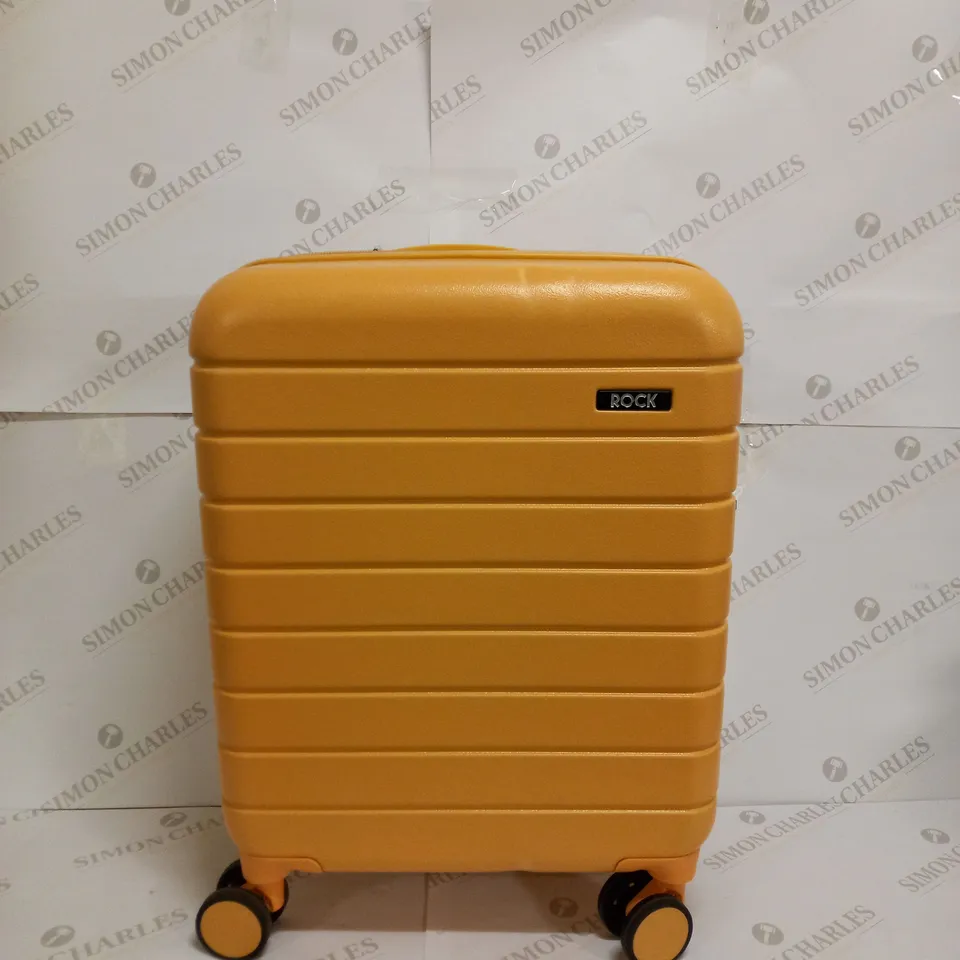 ROCK CARRY ON SUIT CASE IN PEACH