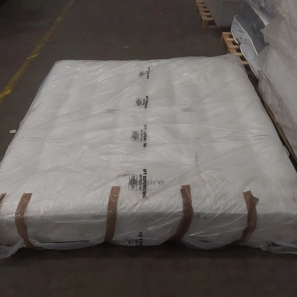 QUALITY BAGGED ASPIRE 6' SUPER KING MATTRESS