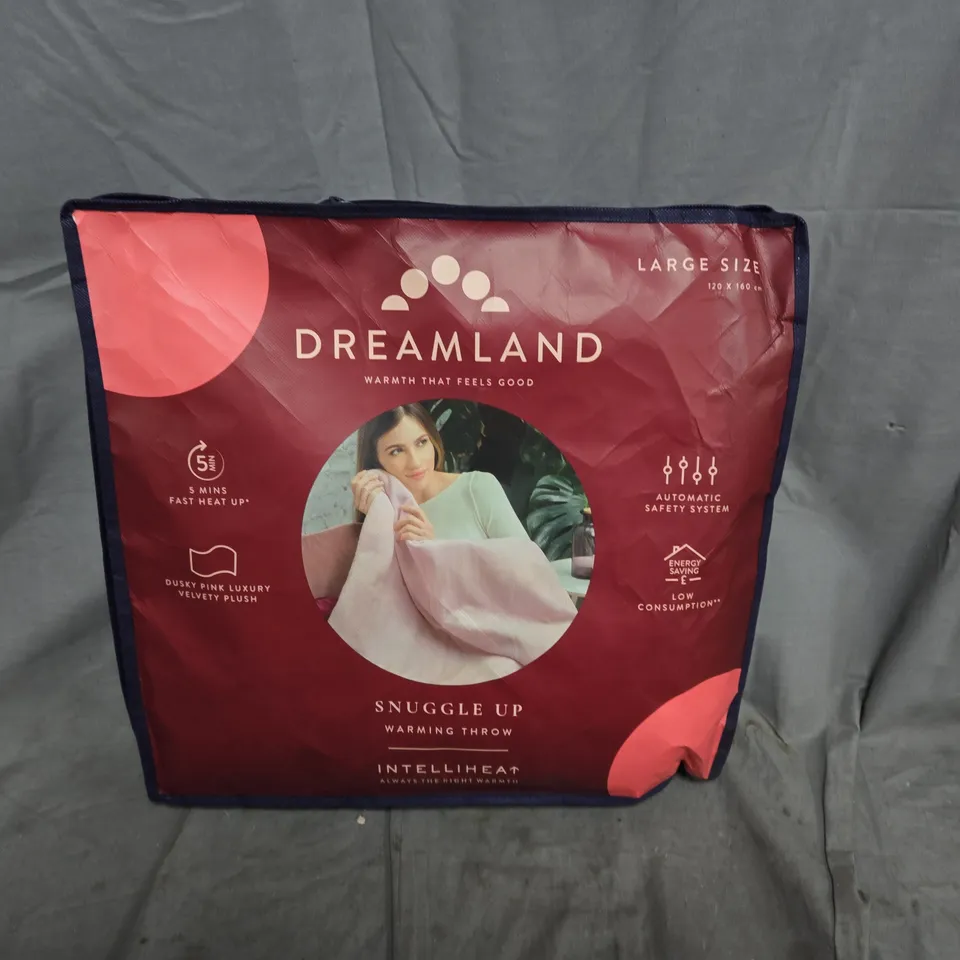 DREAMLAND SNUGGLE UP WARMING THROW – LARGE SIZE 120 X 160 CM