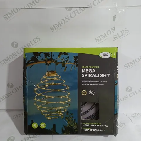 MEGA SOLAR SPIRALIGHT - WARM WHITE LEDS