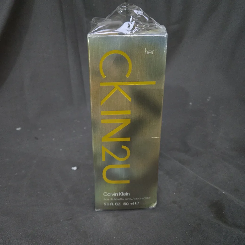 CALVIN KLEIN CK IN2U HER 125ML EAU DE TOILETTE - COLLECTION ONLY  RRP £50