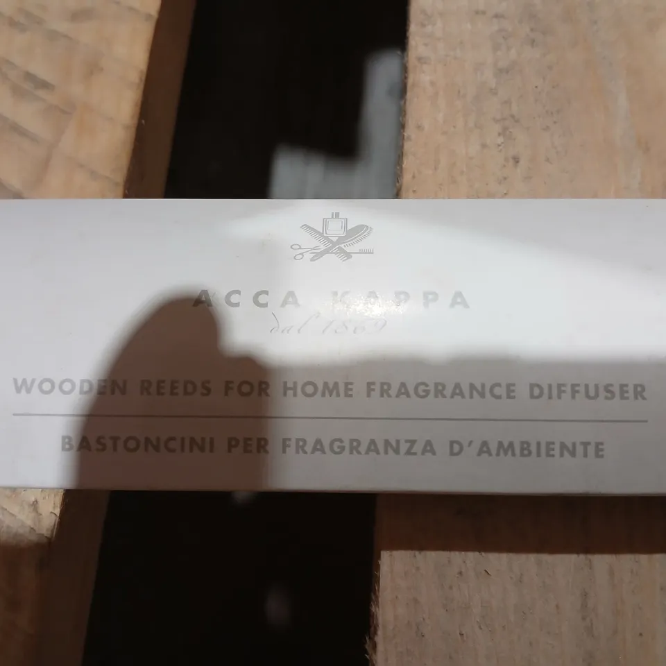 APPROXIMATELY 15 ACCA KAPPA WOODEN REEDS FOR HOME FRAGRANCE DIFFUSER – BOXED