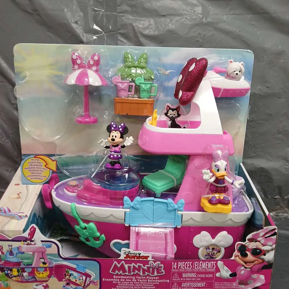 MINNIE MOUSE BOWDAZZLING YACHT PLAYSET