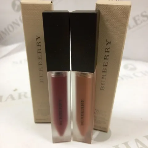 BURBERRY LIQUID LIP VELVET LIQUID LIPSTICK 6 ML NO.05 FAWN & NO.53 OXBLOOD
