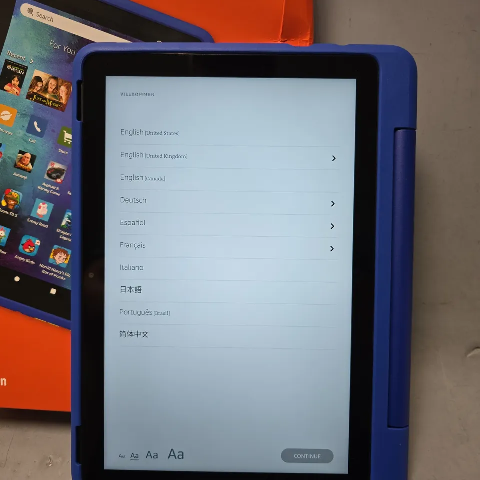 BOXED AMAZON FIRE HD 10 KIDS PRO TABLET