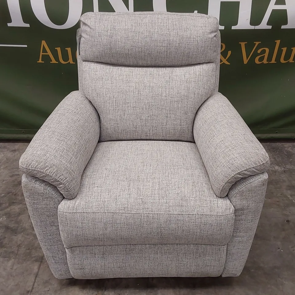 LINEA FABRIC MANUAL RECLINER ARMCHAIR RRP £549