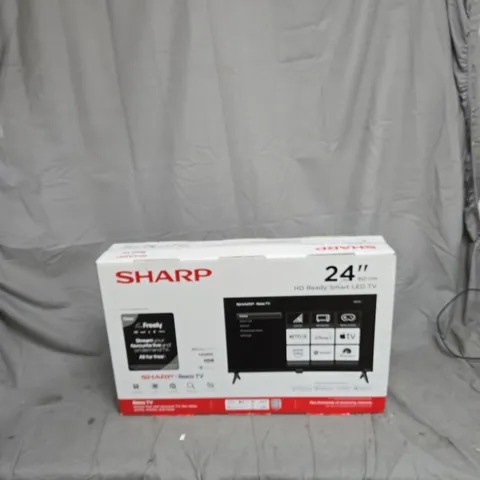 SHARP 24IN HD READY SMART LED TV – BOXED