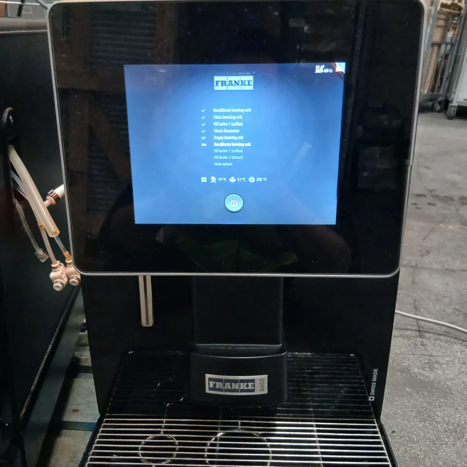 FRANKE A6000 DUAL-GROUP ESPRESSO MACHINE – COMMERCIAL (E61 BOILER) AND CLEANMASTER