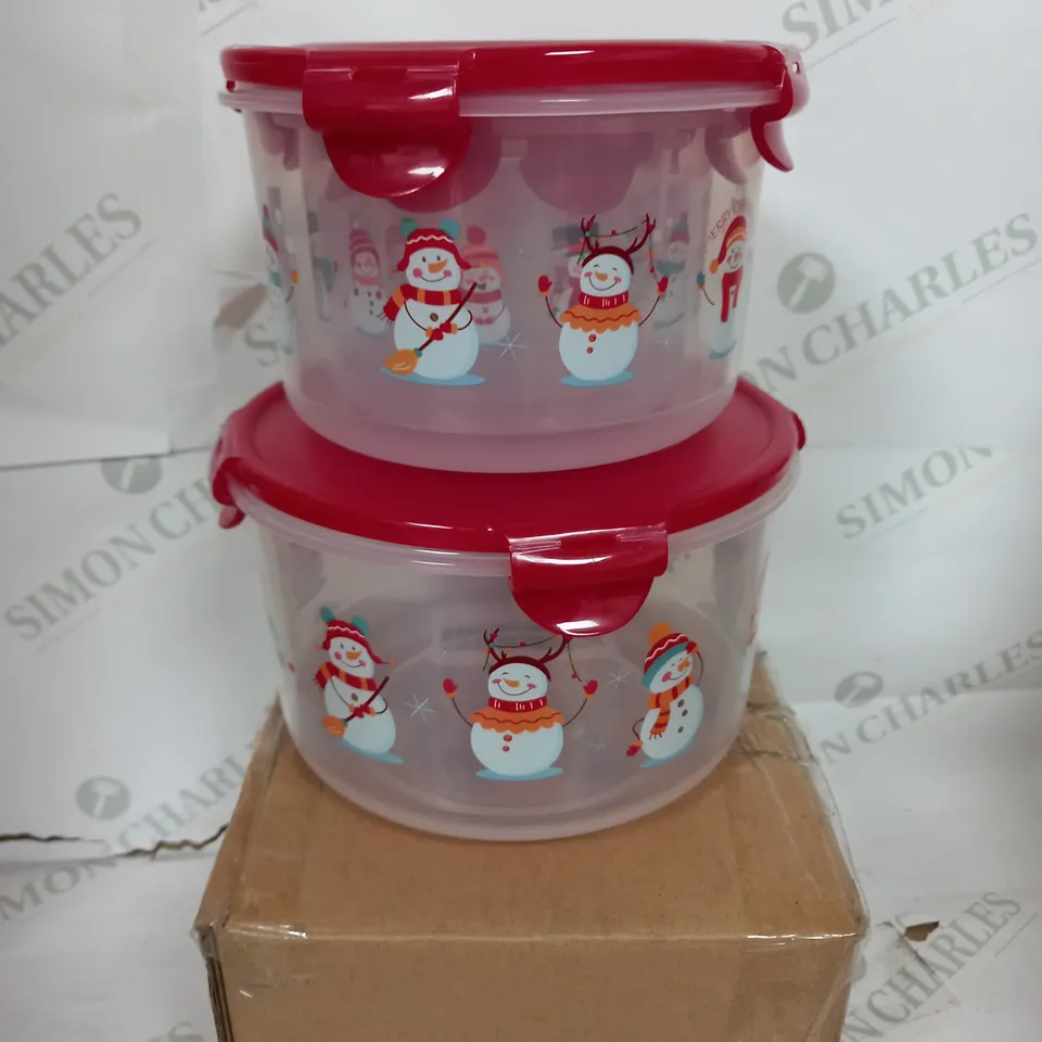 SET OF 4 LOCKNLOCK TUPPERWARE