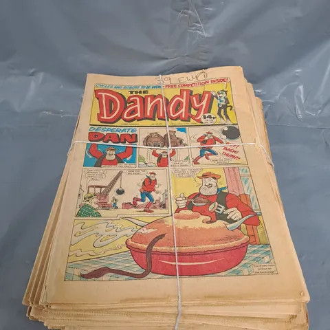 COLLECTION OF ASSORTED DANDY/BEANO VINTAGE MAGAZINES