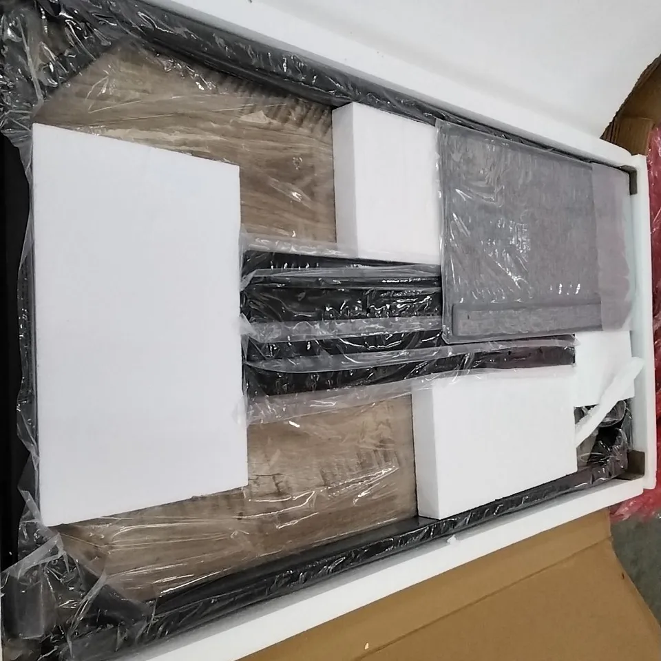 PALLET OF ASSORTED HOUSEHOLD ITEMS TO INCLUDE BOXED WHEELED DESK, COWAY AIR QUALITY MONITOR AND BRABANTIA ROTARY SPIKE