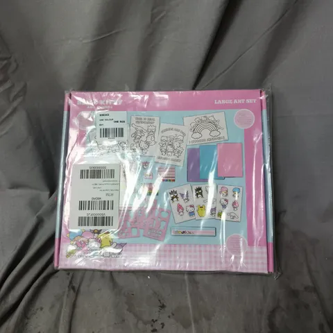 HELLO KITTY AND FRIENDS LARGE ART SET
