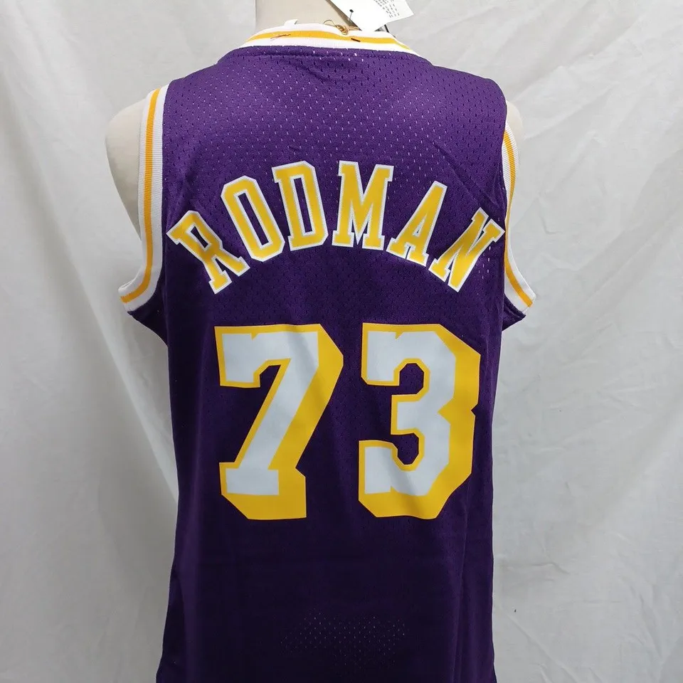 NBA LAKERS JERSEY - RODMAN 73 - SMALL