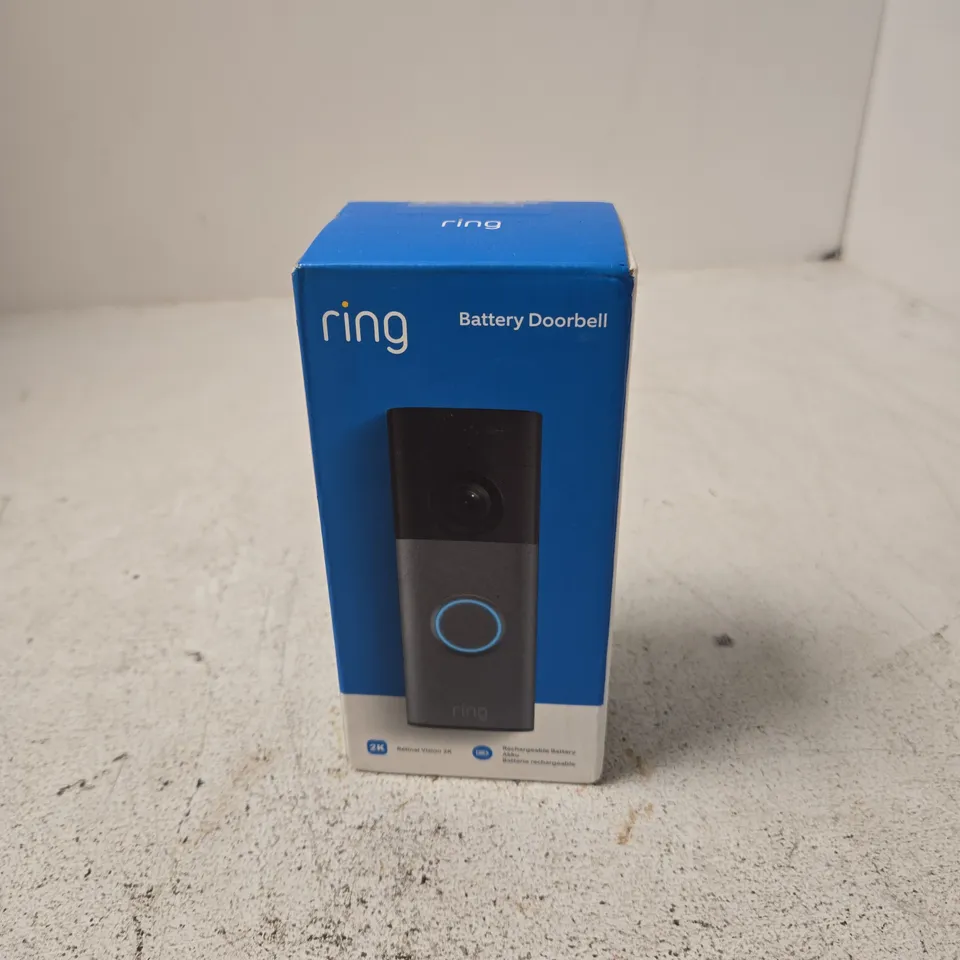 RING BATTERY DOORBELL – BOXED