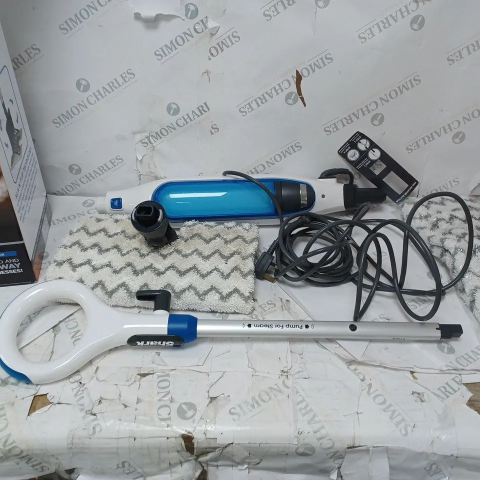 BOXED SHARK KLIK AND FLIP STEAM MOP