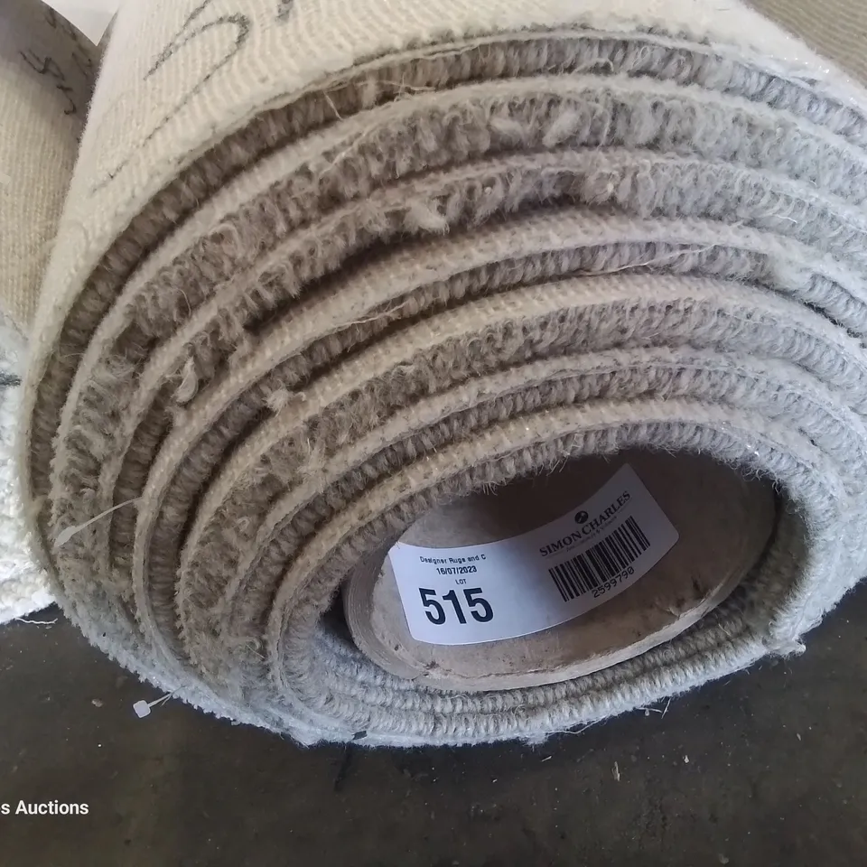 ROLL OF QUALITY BEACHCOMBER STRAND SHINGLE CARPET APPROXIMATELY 5M × 4.43M