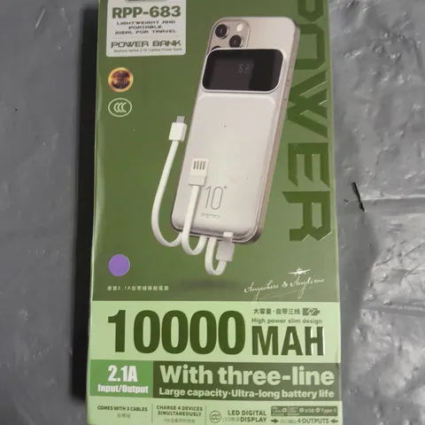 BOXED REMAX RPP-683 10000MAH POWERBANK