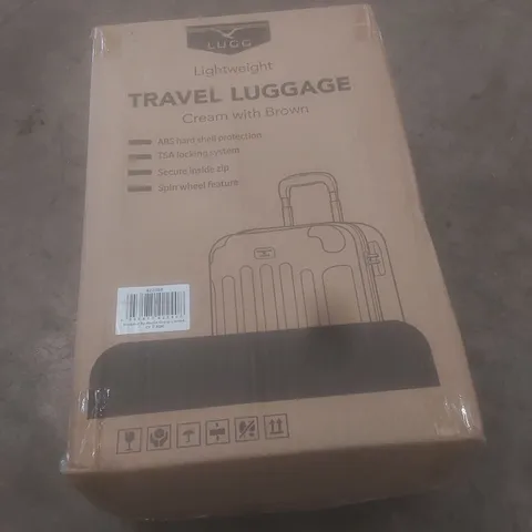 BOXED LUGG LIGHTWEIGHT TRAVEL LUGGAGE CASE
