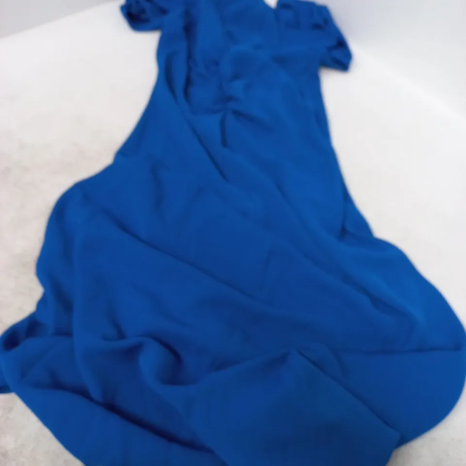 NAOMI MIDI DRESS – BLUE, UK 10 (EU 38) – NWT