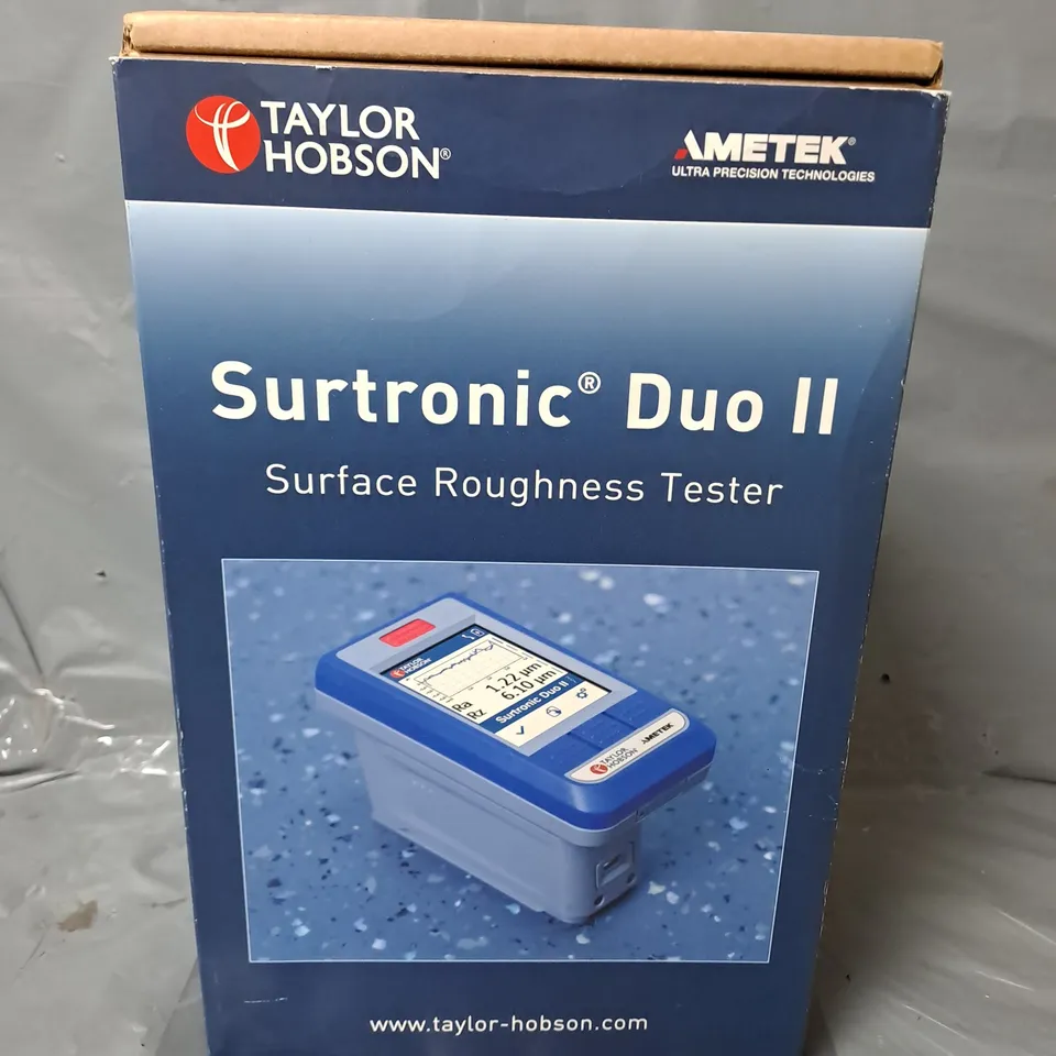 TAYLOR HOBSON SURTRONIC DUO II SURFACE ROUGHNESS TESTER