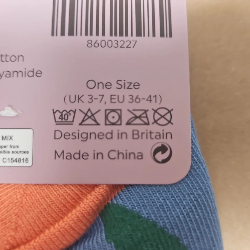 MISS SPARROW LONDON BAMBOO SOCKS – ONE SIZE (UK 3-7, EU 36-41)