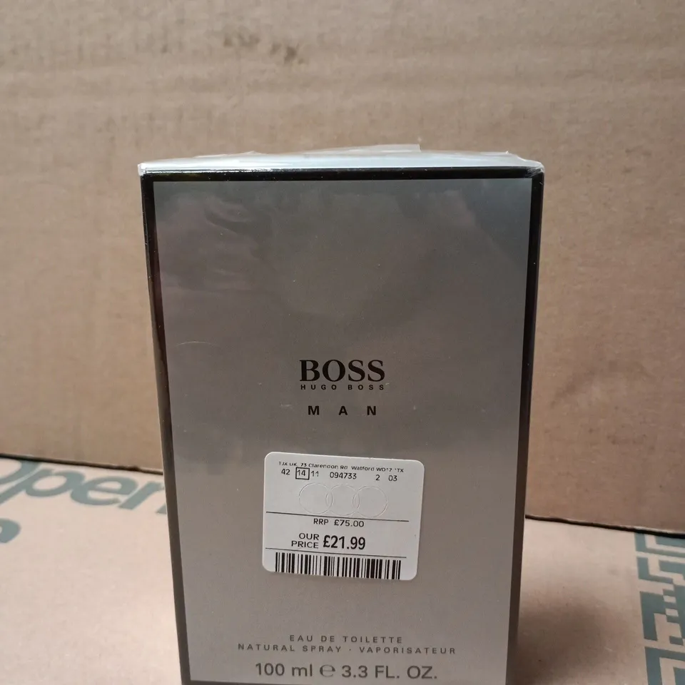 BOXED AND SEALED BOSS HUGO BOSS MAN EAU DE TOILETTE 100ML
