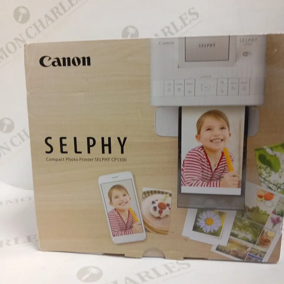 BOXED CANON SELPHY COMPACT PHOTO PRINTER SELPHY CP130