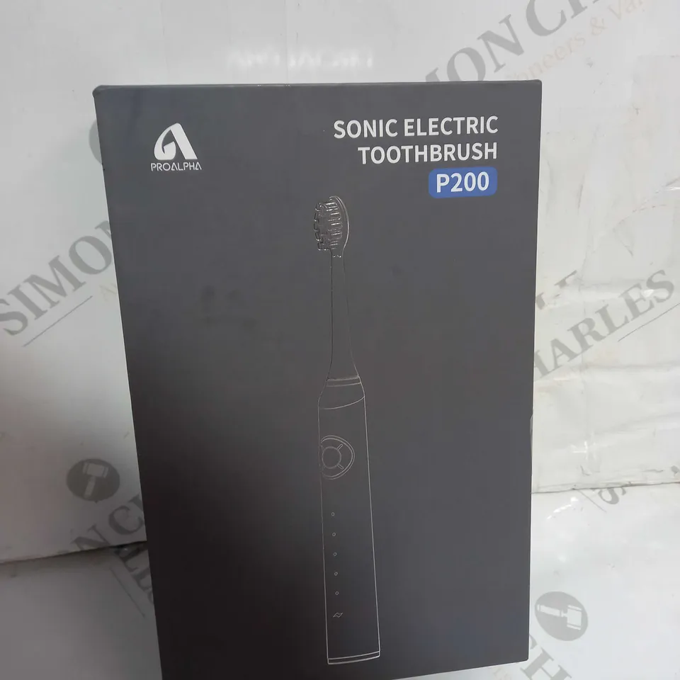 BOXED SONIC ELECTRIC TOOTHBRUSH P200