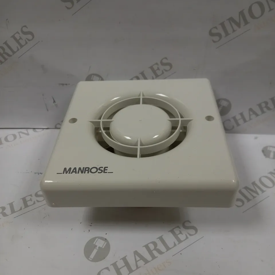 MANRODE 100MM BATHROOM EXTRACTOR FAN 