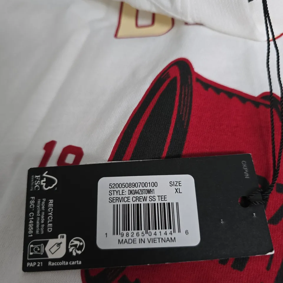 DICKIES SERVICE CREW SS TEE – WHITE – XL