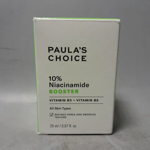 BOXED PAULA'S CHOICE 10% NIACINAMIDE BOOSTER 20ML