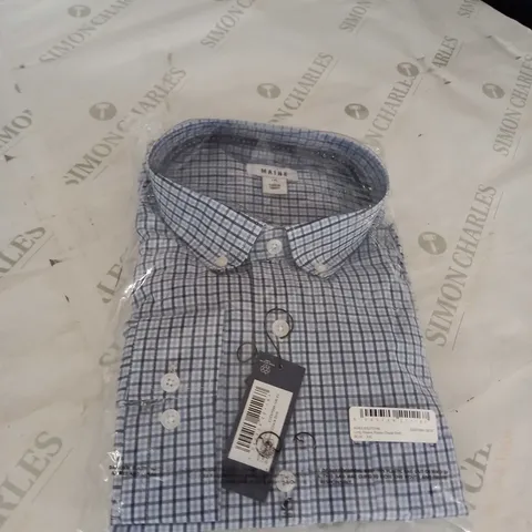 MAINE LONG SLEEVE POWER CHECK SHIRT SIZE XXL