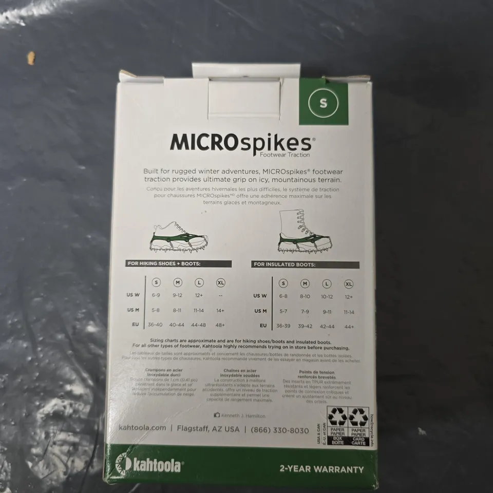 KAHTOOLA MICROSPIKES FOOTWEAR TRACTION – HIKING BOOTS