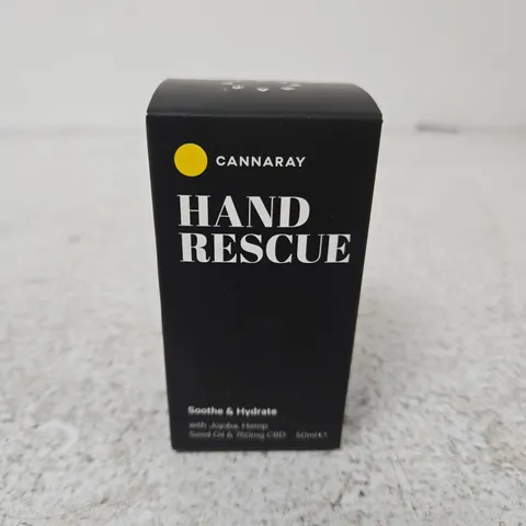 CANNARAY HAND RESCUE HAND CREAM – SOOTHE & HYDRATE, 50ML