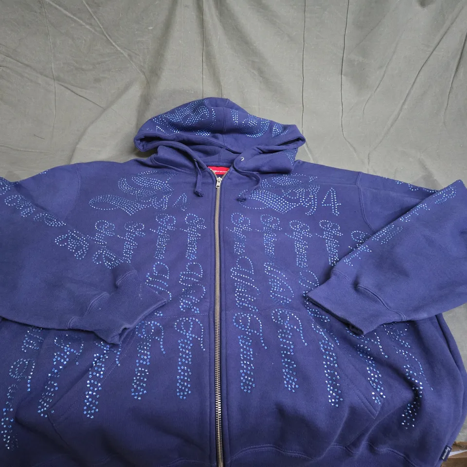 SUPREME DIAMANE HOODIE SIZE LARGE